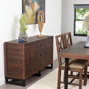 Buffet bas bois recyclé SAMOA